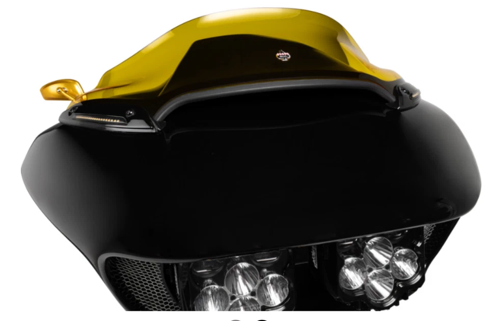 Custom Dynamics - CD-RG-SWT-AW2-B - Borde de parabrisas con señales de giro LED, brillo Foto 4 de 4