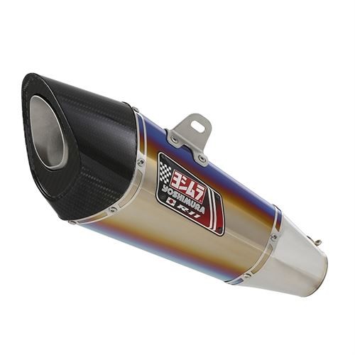 ピカピカ松 Yoshimura Exhaust Titanium Blue R-11 Slip-On Kawasaki Z900 2017