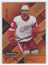 #FXR-JV 2021-22 Upper Deck Synergy FX Rookies Orange Joe Veleno RC 368/449