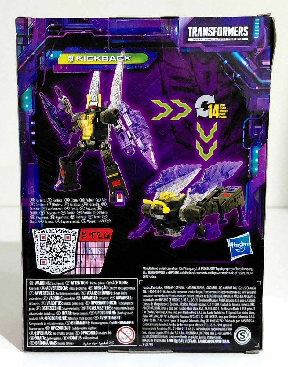 Transformers Legacy Kickback Deluxe Class Figure - Brand New & Sealed