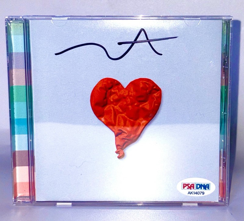 Kanye West Signed (PSA) "808s and Heartbreak" CD Album YE