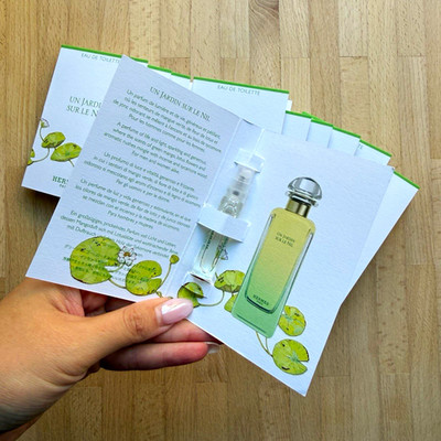 Hermès Un Jardin Sur Le Nil Eau de Toilette 2 ml Spray Probiergröße 10 STÜCK