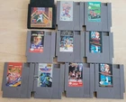 Lot of 10 Different Vintage Nintendo Entertainment System NES Game Cartridges