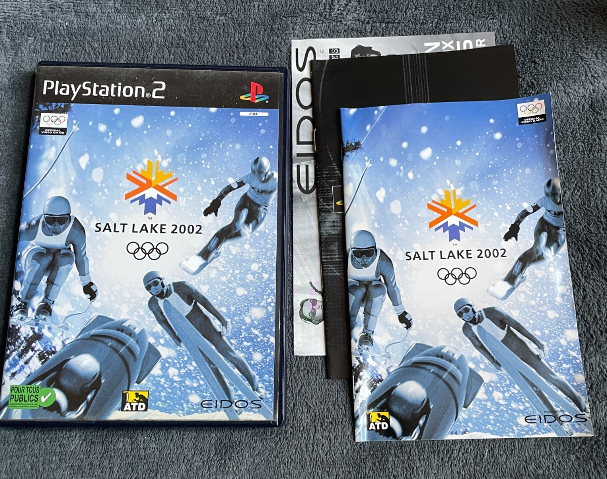 ₪PAS DE JEU₪ Boite + notice Playstation 2 PS2 - Salt Lake 2002