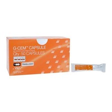 GC 002586 G-Cem Luting Dental Cement Package Translucent 50/Bx