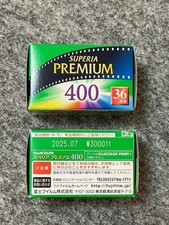 FUJIFILM SUPERIA PREMIUM 400, 36-exposure roll