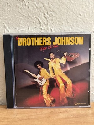 The Brothers Johnson Right On Time CD VG+ OOP Strawberry Letter 23