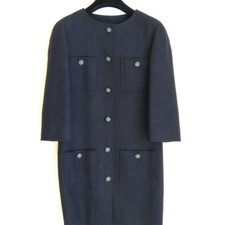 CHANEL Coat Dress SizeM