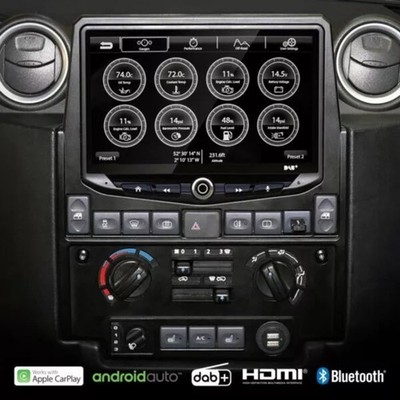 Stinger Land Rover Defender Puma 10 Zoll Infotainmentsystem Autoradio Horizon10