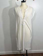 J Crew Beach Cover Swim Dress 100% Cotton XS