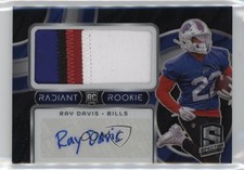 2024 Panini Spectra Radiant Rookie Signatures 73/99 Ray Davis Patch Auto 0qo1