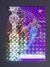 2025-26 Topps Chrome Shai Gilgeous-Alexander Voices Purple Geometric /75