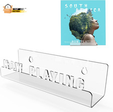 Wall Mount Now Playing Vinyl Record Stand, Acrylic Vinyl Record Storage
