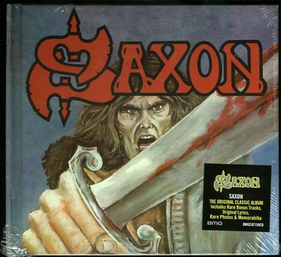 Saxon Saxon s/t CD new self titled 1979 remaster 2018 digibook 22 tracks