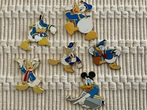 Disney Donal Duck Pin Lot - Some LE