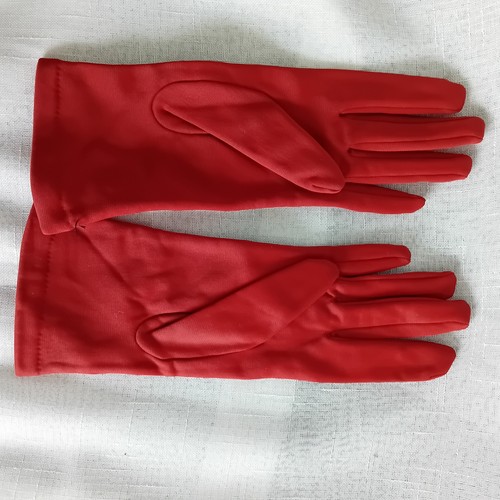 Dent Fowne Vintage Nylon Gloves, Rust Colour Size 7 1/2. Retro.Goodwood Revival - Picture 2 of 4