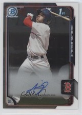 2015 Bowman Chrome Prospects Auto Carlos Asuaje #BCAP-CA Auto sh7