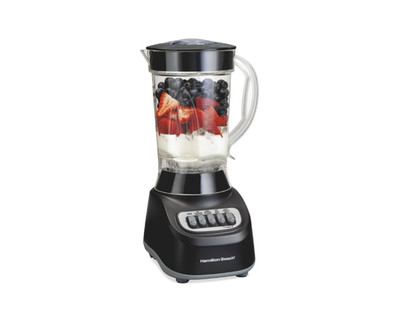 Hamilton Beach Smoothie Blender 48 oz Jar for Smoothies and Shakes, Black
