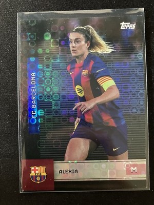 2025 Topps Barcelona Team Set Alexis Putellas #18 Disco Parallel