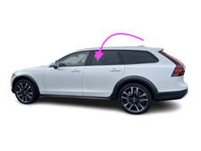 Fits: 2017-2025 Volvo V90 4D Wagon Driver Side Rear Left Door Window Glass-DARK