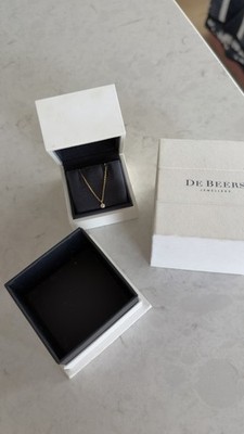 De Beers Diamant Collier CLEA ONE DIAMANT ANHÄNGER IN ROSEGOLD 18K