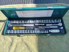 KAMASA 54 PIECE SOCKET SET 1/4" AND 3/8" SQUARE DRIVE AF MM AND BA