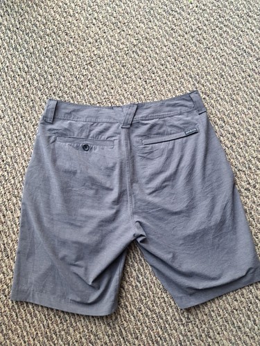 Prana Shorts Breathe Men's Size 16x8 Hiking Gray See Pics - Picture 11 of 13