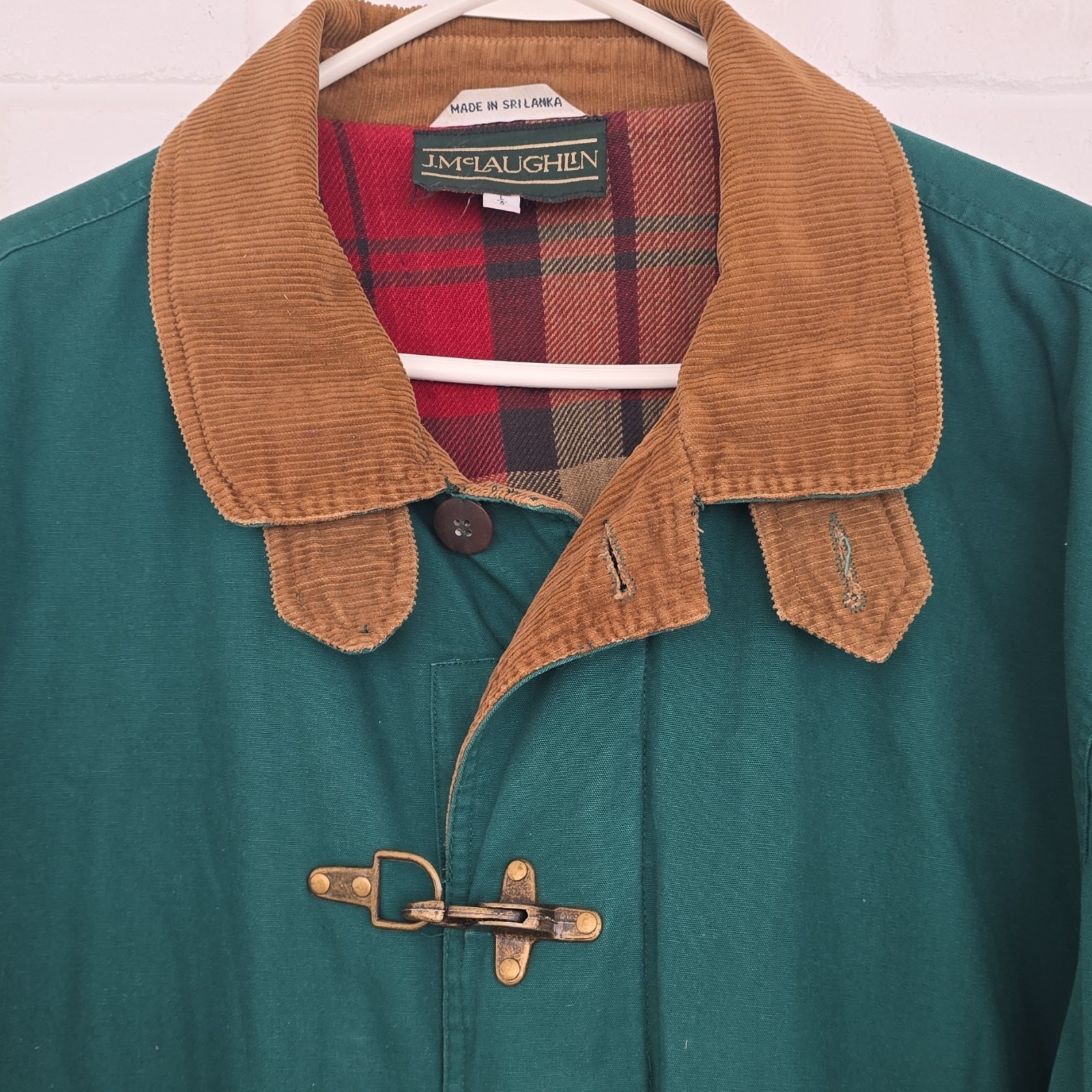 J.McLaughlin  Green Field Jacket Toggle Corduroy … - image 4
