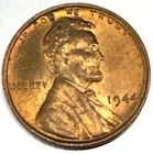 1944 P Lincoln Wheat Cent BU Uncirculated - 1917