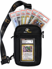 PSA Slab Display Crossbody Bag Graded Card CGC BGS Pokemon Sports Card Show Bag