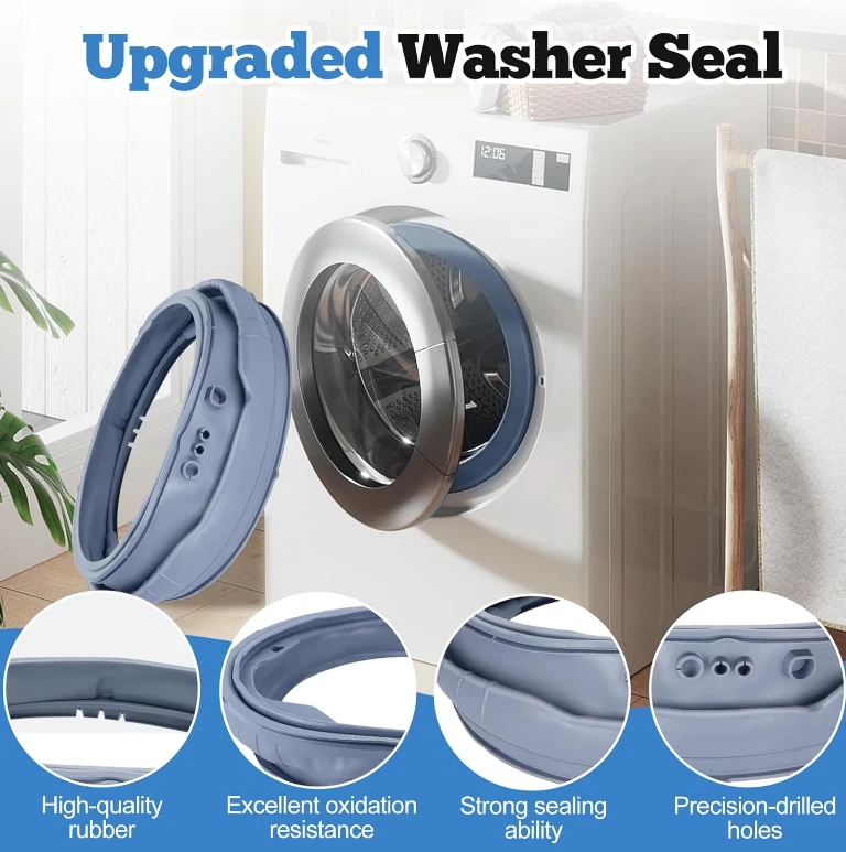 MDS65736915 Washer Door Boot Gasket For LG WM3600HWA WM3600HVA WM3400CW WM3500CW - Image 2 of 4