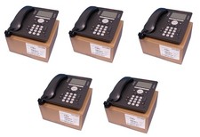 Lot of 5 Avaya 9608G OVER 300 IN STOCK Gigabit IP Phone w/ Handset  Stand
