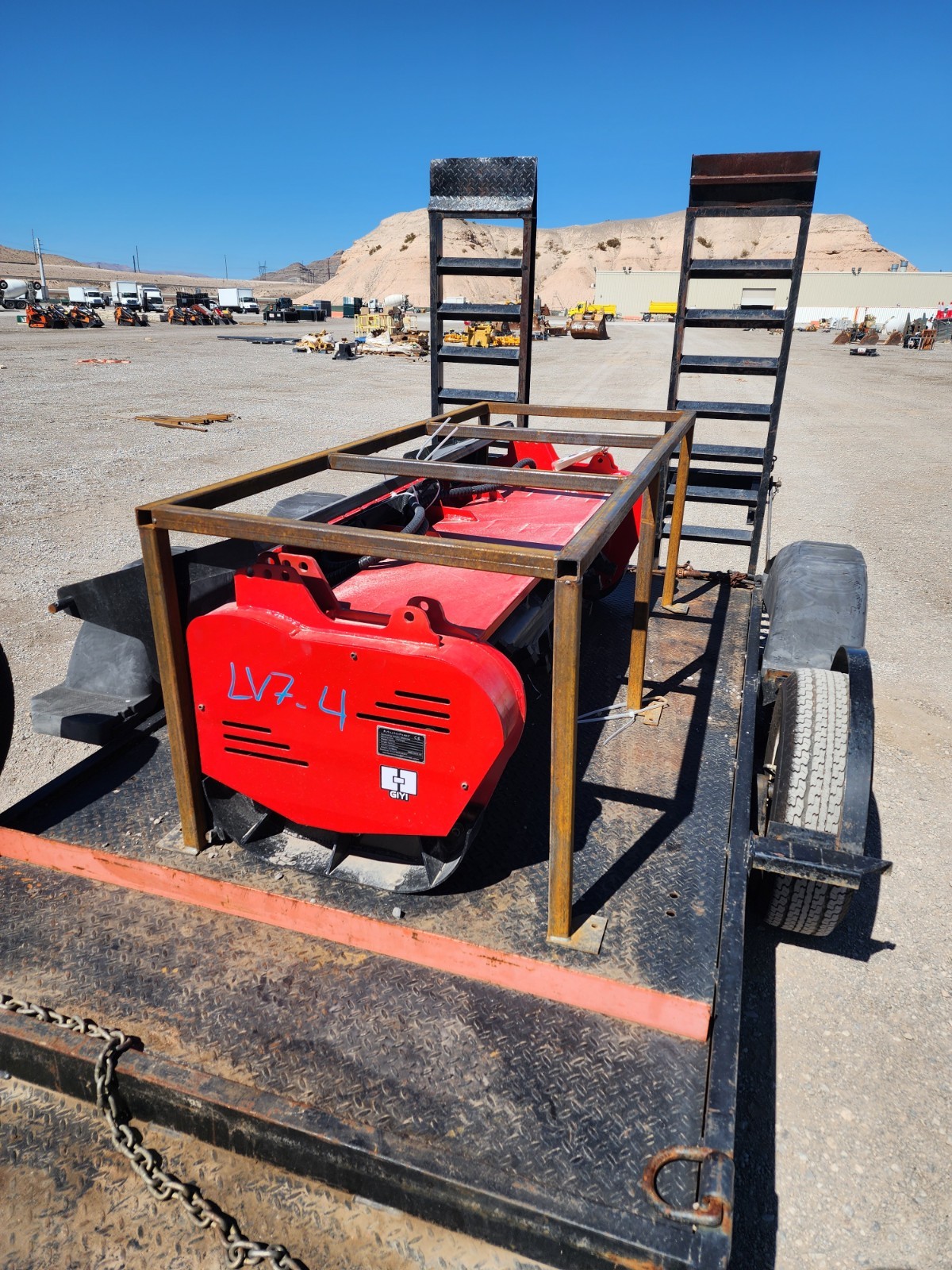 2025 Brand New GIYI Skid Steer Forestry Drum Mulcher GY-72 Inch | eBay
