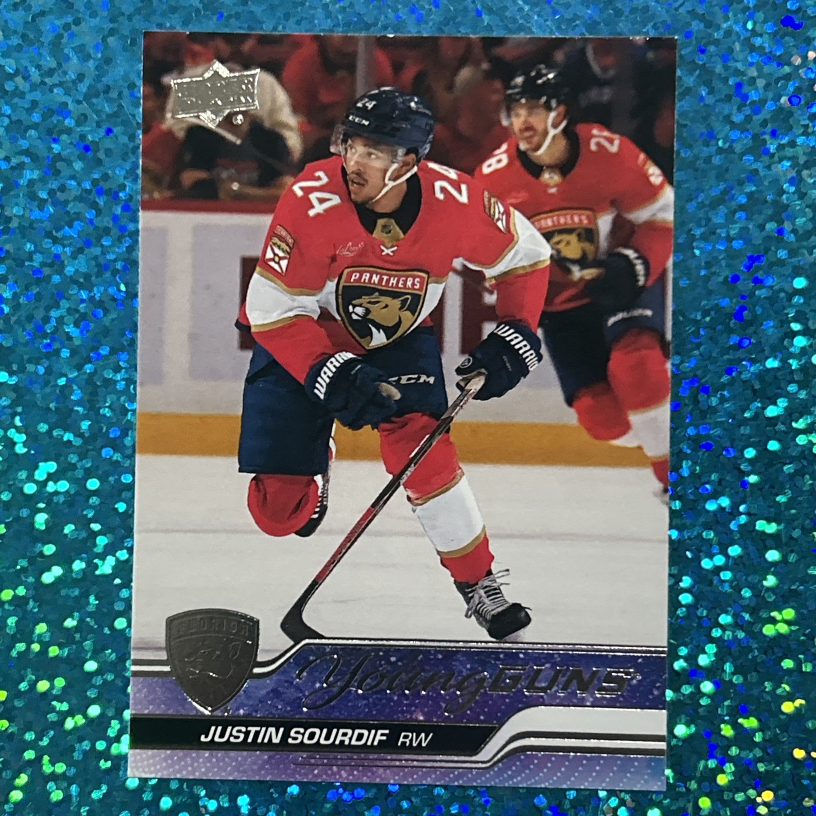 2023-24 Upper Deck #471 JUSTIN SOURDIF - Young Guns (RC)