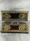 Pair of Civil War Union Artillery Major Bullion Shoulder Board Straps