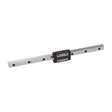 Linear Rail Guide Bearing Steel EGH20CA Sliding Block Set CNC (400mm / 15.7in )✈