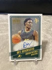 DAVION MITCHELL 2021-22 ONYX VINTAGE BASKETBALL BLUE INK ROOKIE ON CARD AUTO /50
