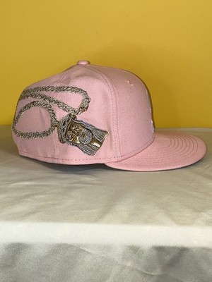 Supreme S Logo Jesus Piece New Era Pink 7 1/4 Baseball Cap | eBay