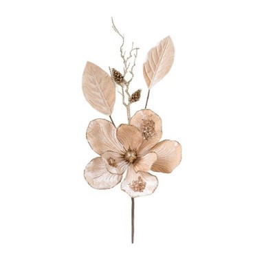 Stoff Weihnachtsblume mit Pailletten für Weihnachten Tisch Mittelstücke und De