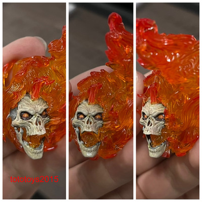 1:6 1:12 1:18 Evil Spirit Knight Skull Head Sculpt For 12'' 6'' 3.75''Action Figure