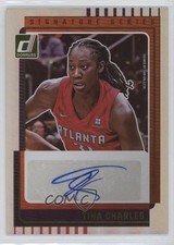 2025 Panini Donruss WNBA Signature Series Tina Charles #SS-TC Auto r5f