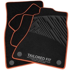 To fit Daewoo Nubira 1997-2005 Black Tailored Car Mats [BLFW]