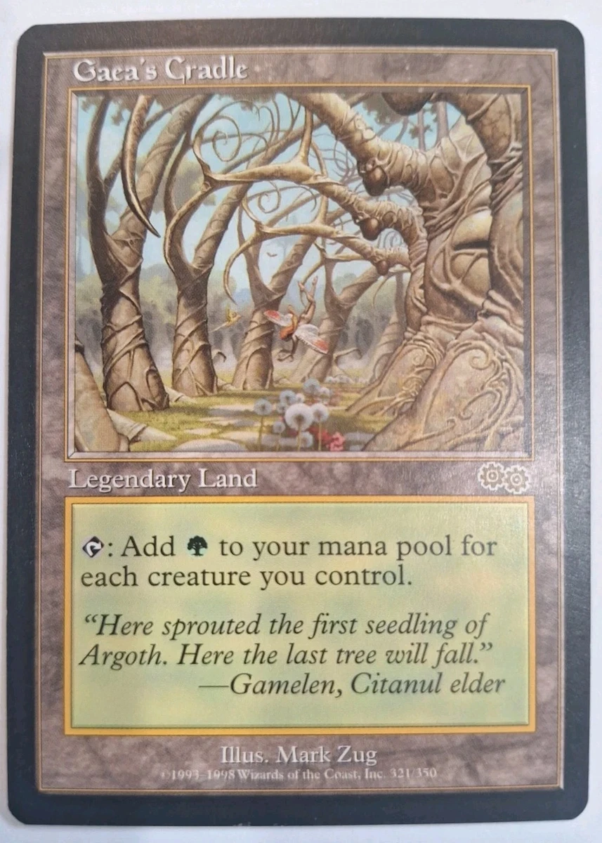 Gaea's Cradle Magic: The Gathering Urza's Saga Near Mint or Better