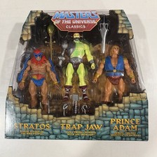 Masters Of The Universe Classics Super7 PowerCon Stratos Trap Jaw Prince Adam Ex