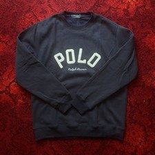 Size UK L - Polo Ralph Lauren Sweatshirt Navy Blue