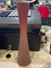 Van Briggle Art Pottery Bud Vase Vintage Mid Century Modern, Mulberry, 9.5" Tall