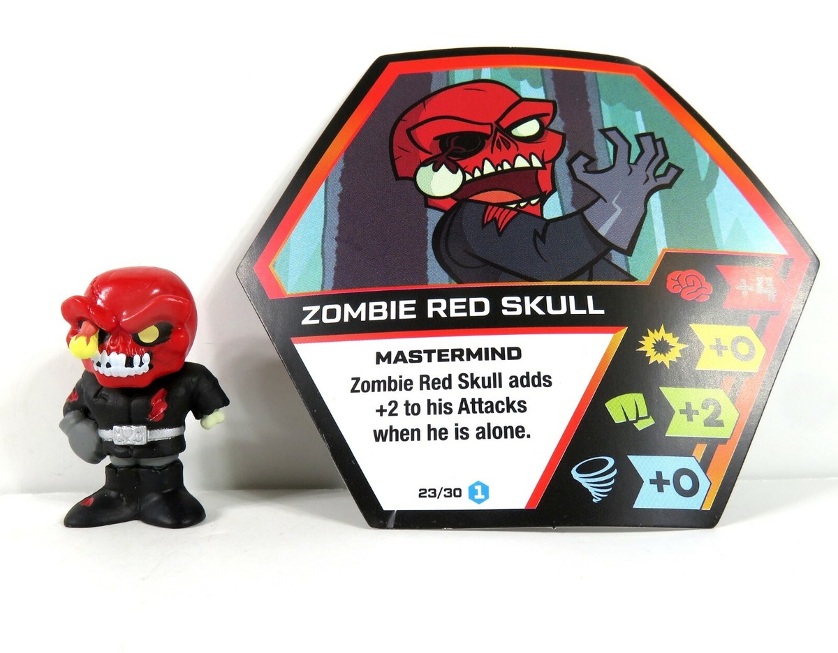 Funko Marvel Battleworld Series 1 Zombie Red Skull Figure