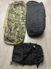 Military Modular 3 Part Sleep System - Bags, Gortex Bivy Cover, Compression Sack
