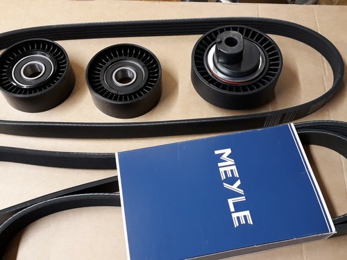 BMW DRIVE BELT PULLEY KIT E46 E39 E60 Z3 X3 X5 2.3 2.5 3.0 MECHANICAL M52 M54 - Picture 2 of 6