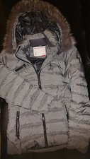 Authentic Spyder Ladies Jacket, With Real Arctic Fox Fur And Duck Down